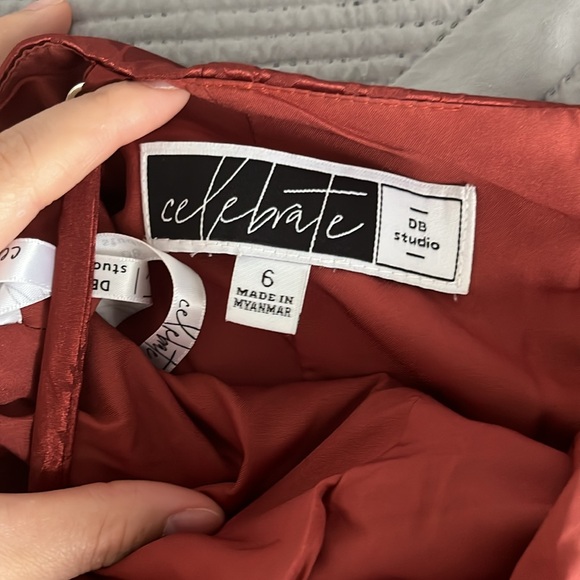 Jacquard Cowl Neck Dress - Picture 8 of 8